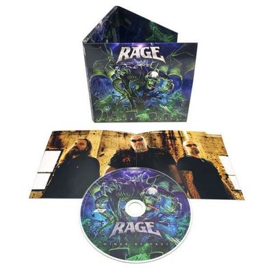 Rage: Wings Of Rage - Steamhammer - (CD / Titel: Q-Z)