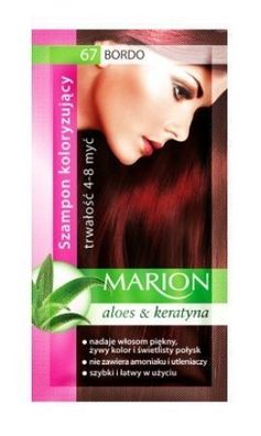 Marion Haarfarbe Shampoo, Bordeaux 67, 40 ml