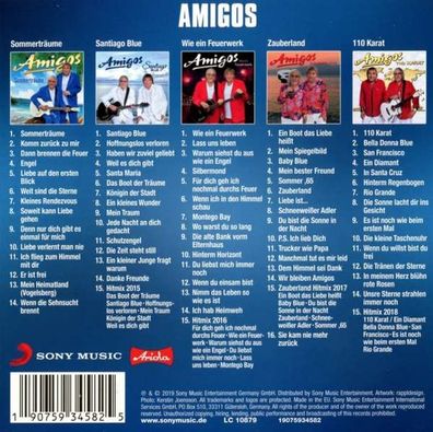 Die Amigos: Original Album Classics - - (CD / Titel: A-G)