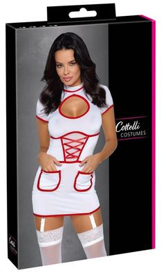 Cottelli Costumes - Krankenschwester-Kleid - (L, M,