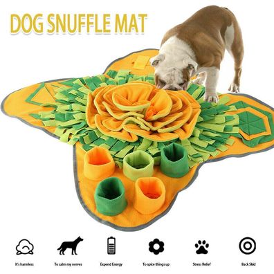 Schnueffelteppich Trainingsmatte fur Hund&Katze Futtermatte Snuffle Mat Spielzeug