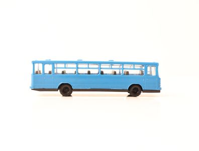 VEB MK Spur TT 485/06 Modellauto Bus Reisebus blau