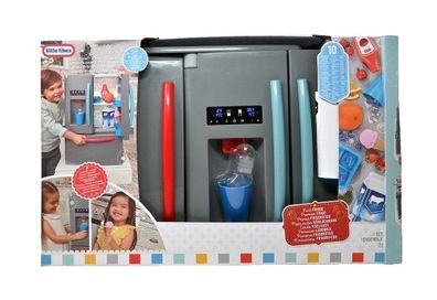 Little Tikes First Fridge Interaktiver und realistischer Kühlschrank für Kinder