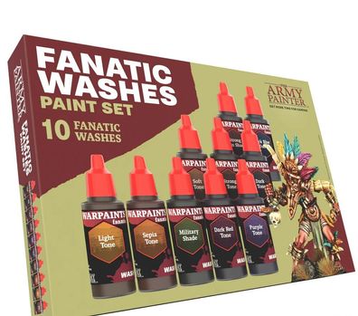 The Army Painter - Warpaints Fanatic Washes Paint Set - TAPWP8068