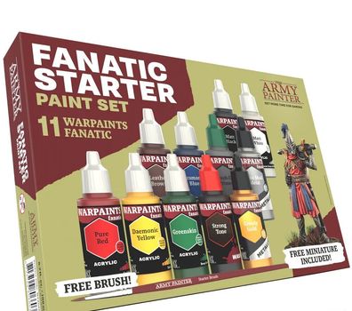 The Army Painter - Warpaints Fanatic Starter Set - TAPWP8066