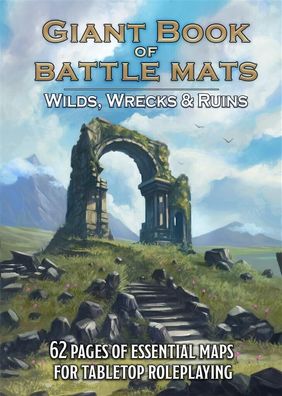The Giant Book of Battle Mats Wilds, Wrecks & Ruins - EN - LBM-046
