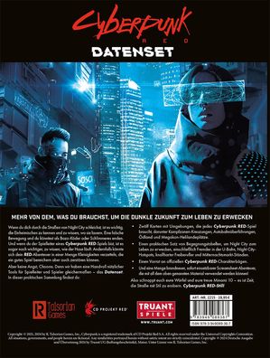 Cyberpunk RED Datenset - deutsch - (Truant Spiele) - TRU2215