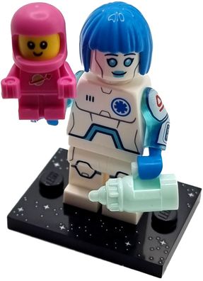 LEGO Minifigures 71046 Weltraum Serie Figur Nr.6 Krankenschwester mit Baby