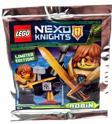 LEGO Nexo Knights 271824 Figur Robin + Schwert + Hammer + Amboss