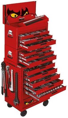 Werkzeugsatz 600 Teile Rot | Tengtools | 26" PRO Stack TT