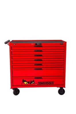 Werkzeugsatz 631 Stück Rot | Tengtools | 37" PRO Cabinet FOAM