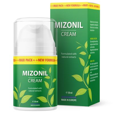 Mizonil Cream | Fuß und Nagel Pflege Salbe zur täglichen Anwendung | 50 ml