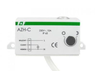 Dämmerungsschalter m. Internen Licht Sensor Dämmerungssensor F&F AZH-C
