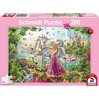 SSP Puzzle Schöne Fee im Zauberwald 200 56197 - Schmidt Spie...