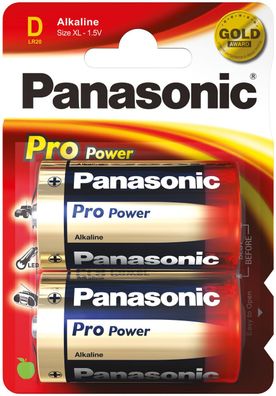 Panasonic Pro Power 1,5 Volt AlkalineBatterie LR20 Mono