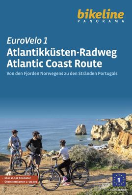 Eurovelo 1 - Atlantikk?sten-Radweg Atlantic Coast Route, Esterbauer Verlag