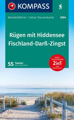 Kompass Wanderf?hrer R?gen, mit Hiddensee und Fischland-Dar?-Zingst, 55 Tou ...