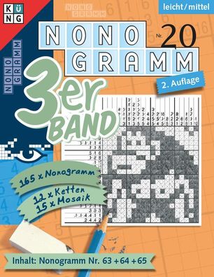 Nonogramm 3er-Band Nr. 20,