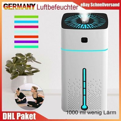 Luftbefeuchter Licht LED Ultraschall Duftöl Aroma Diffuser Humidifier Diffusor