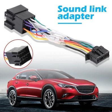 ISO Auto Radio Adapter Kabel Stecker KabelBaum fur ISO Android Car Stereo Lead *