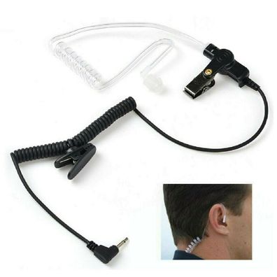 Security Schallschlauch Headset Kopfhörer fur Motorola Lautsprechermikrofone 3.5