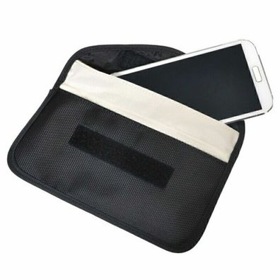 RFID Strahlenschutz Tasche Autoschluessel Handy No-Signal Schwarz bag +