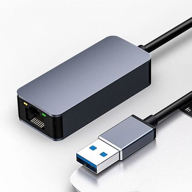 2.5G Ethernet-Lan-Adapter Netzwerk karte USB 3.0 zu RJ45 Konverter 2500Mbps gfhj