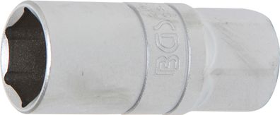 Zündkerzen-Einsatz Sechskant | Antrieb Innenvierkant 12,5 mm (1/2") | SW 21 mm BGS