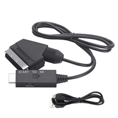 SCART zu HDMI Kabel Video Adapter SCART zu HDMI Konverter SCART zu HDMI Adapter