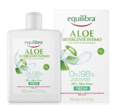 Equilibra Aloe Vera Intimpflegegel – Frische Reinigung 200 ml