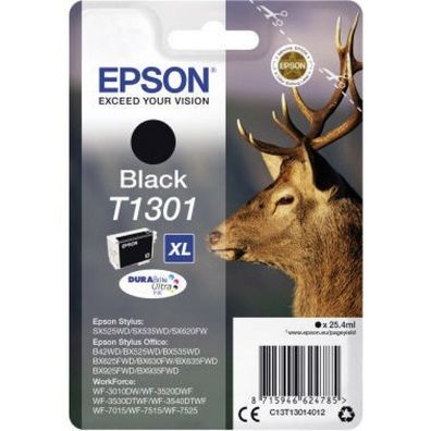 Epson Epson Ink T1301 Black Schwarz (C13T13014012)