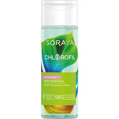 Soraya Chlorophyll Hydrating Toning Water für junge Haut 200ml