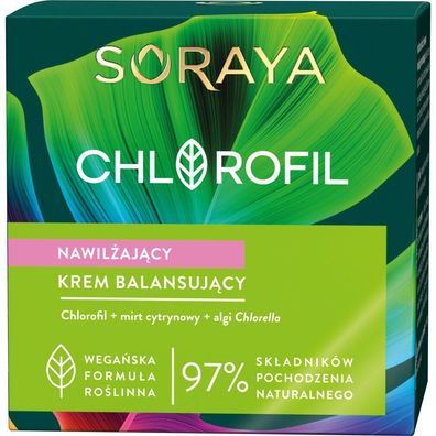 Soraya Chlorophyll Feuchtigkeitsspendende Ausgleichscreme für Haut