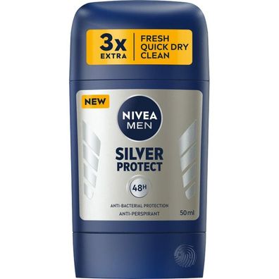 NIVEA Men Silver Protect Antitranspirant-Stick 50ml
