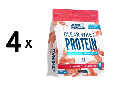 4 x Applied Nutrition Clear Whey (875g) Grapefruit
