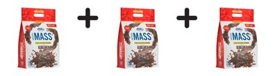 3 x Applied Nutrition Critical Mass Original (6000g) Chocolate
