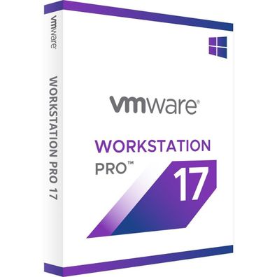VMware Workstation Pro 17, Vollversion, Windows