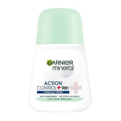 Garnier Mineral Roll-on Deodorant Action Control + getestet 96h 50ml