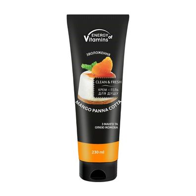 ENERGY OF Vitamins Mango Panna Cotta Duschgel 230ml