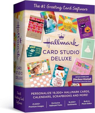 Hallmark Card Studio Deluxe 2022 , Vollversion, Windows