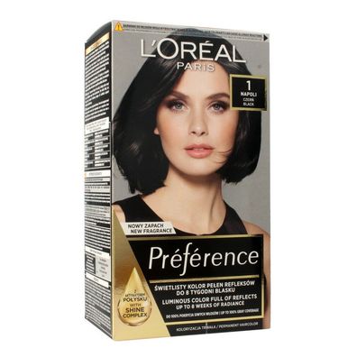 L'Oréal Professionnel Preference Haarfarbe 1 Napoli Schwarz