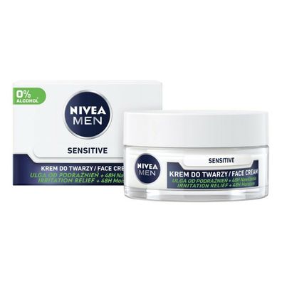 NIVEA Men Sensitive Intensive Feuchtigkeitscreme für empfindliche Haut 50ml