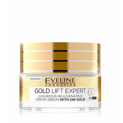 Eveline Cosmetics Gold Lift Expert verjüngende Tages- und Nachtcreme-Serum 60+ 50ml