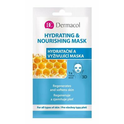 Dermacol Hydrating Nourishing Mask 15ml Gesichtsmaske