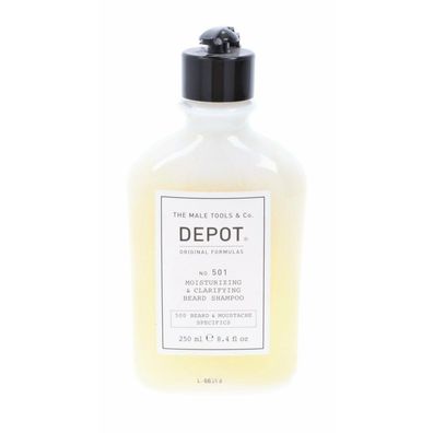 DEPOT 501 Moisturizing & Clarifying Beard Shampoo 250ml