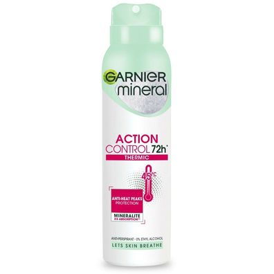Garnier Mineral Deodorant Spray Action Control 72h - Thermic 150ml