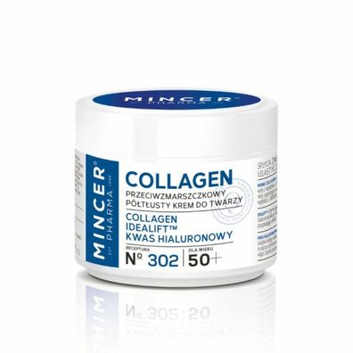 Mincer Pharma Collagen 50+ Anti-Falten Halbfettcreme Nr. 302 50ml