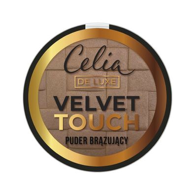 Celia De Luxe Bronzing Powder für die Kamera Velvet Touch Nr. 105 9g