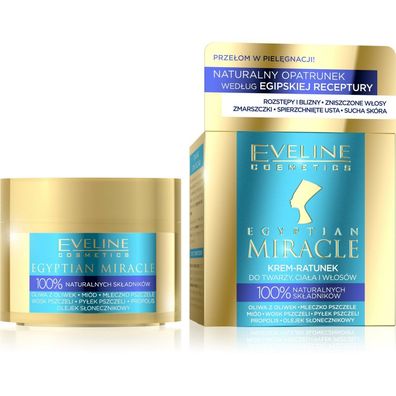 Eveline Egyptian Miracle Cream für Gesicht, Körper und Haar 40ml