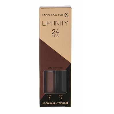 MAX FACTOR Lippenstift Lipfinity 200 Caffeinated, 2 St